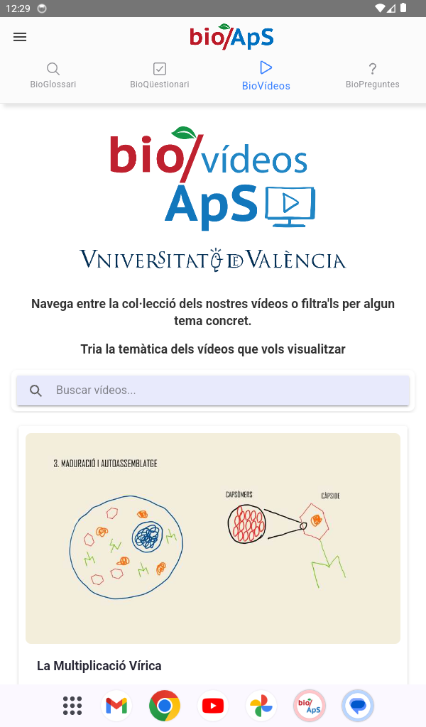 bioApS Videos Tablet